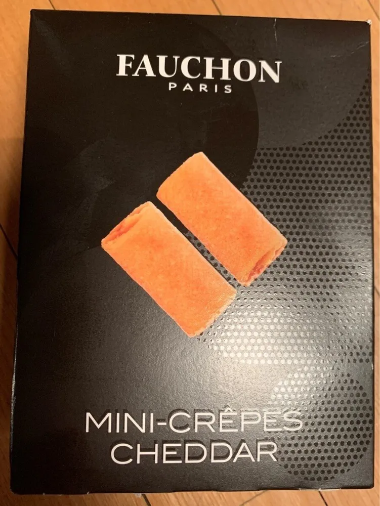 Mini-crêpes cheddar