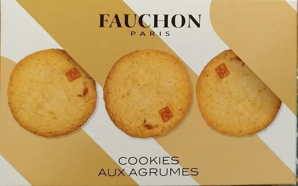Cookies aux agrumes