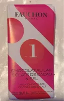 Chocolat au lait éclats de cacao & sel