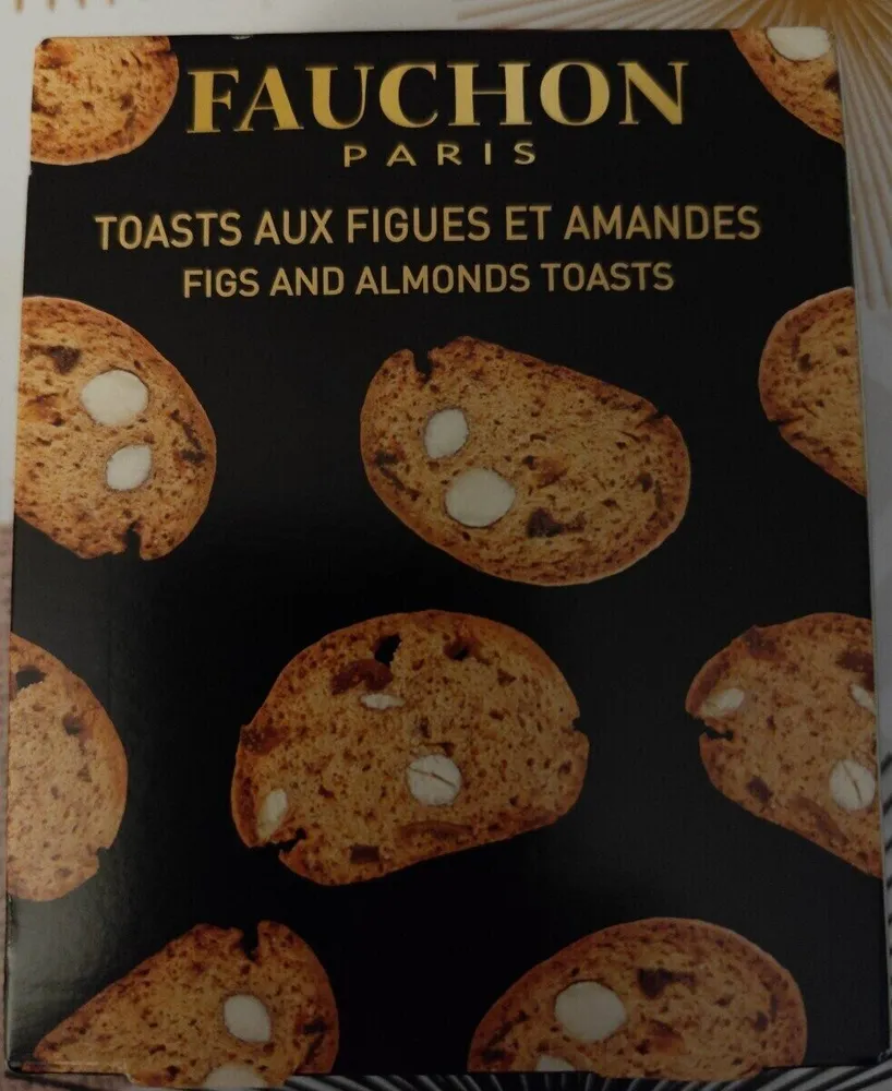 Toasts aux figues et amandes