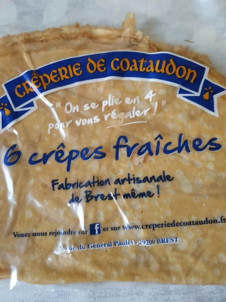 Crêpes fraiches