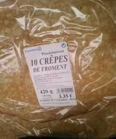 10 crêpes de froment