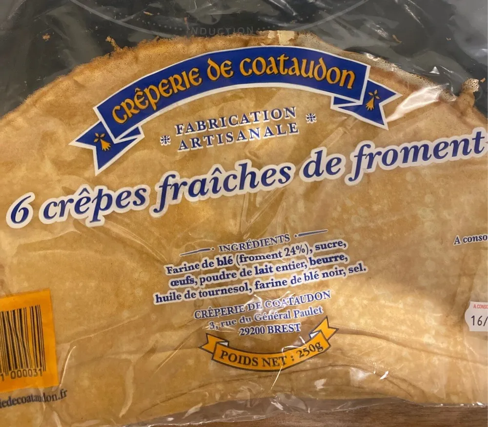 Crêpes de froment