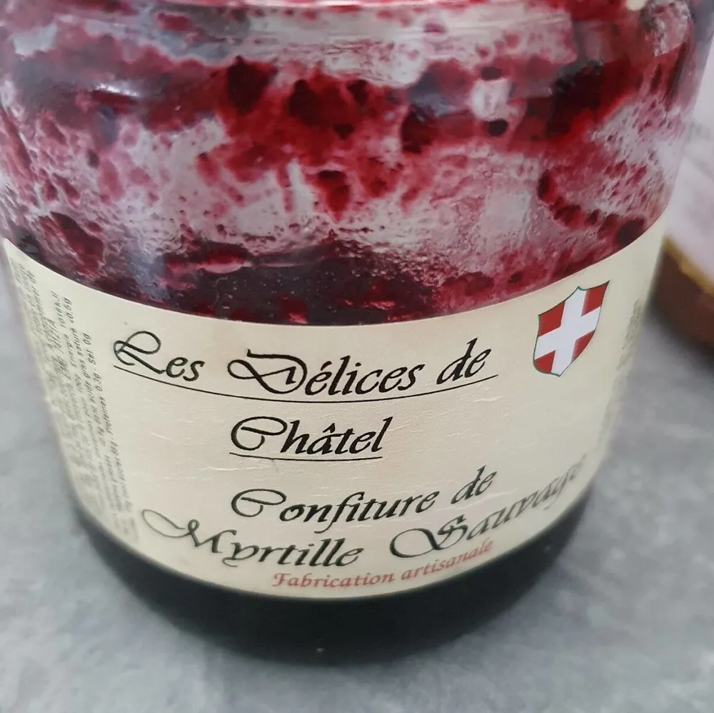 Confiture de Myrtille sauvage