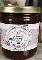 Compote pommes myrtilles