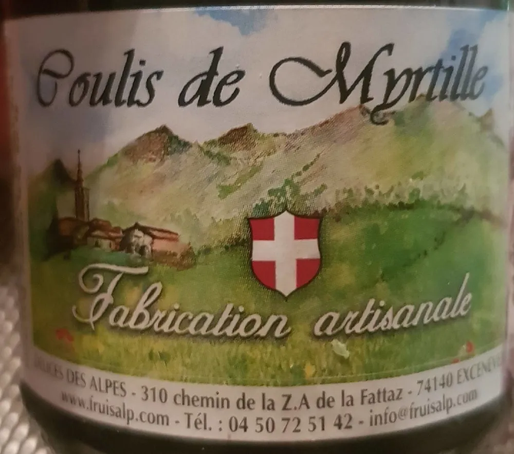 Coulis de Myrtille