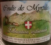 Coulis de Myrtille