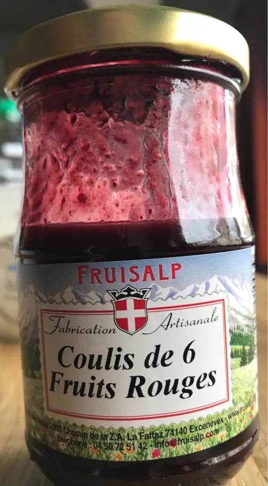 Coulis de 6 Fruits Rouges