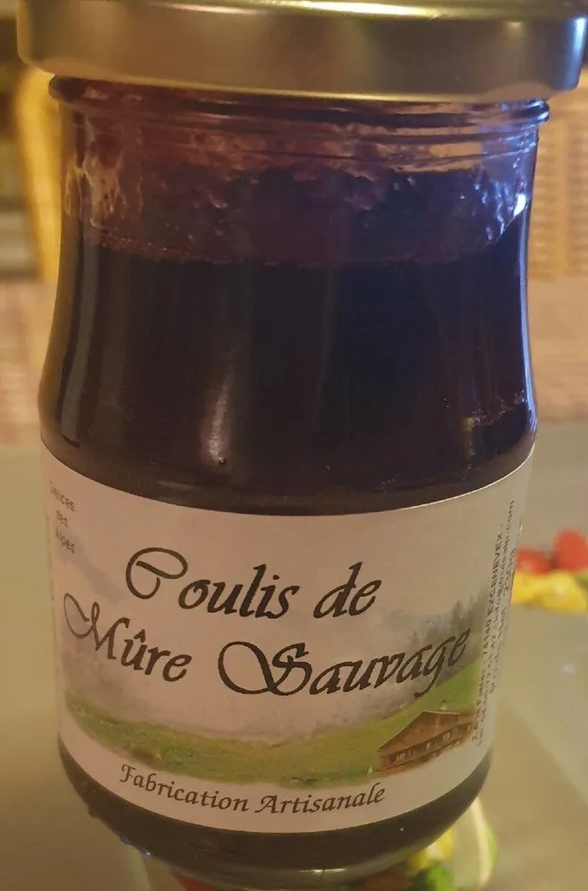 Coulis de mûre sauvage
