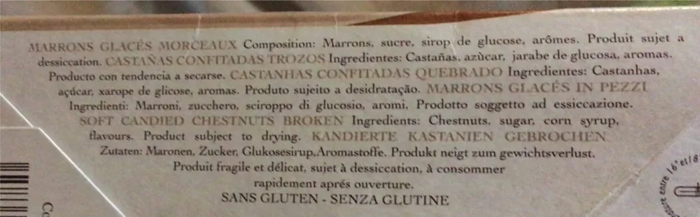 Marron glacés