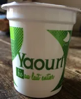 Yaourt bio au lait entier