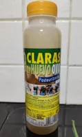 Claras de huevo pasteurizadas