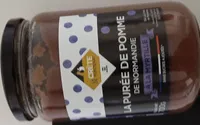 La purée de pomme de Normandie à la myrtille