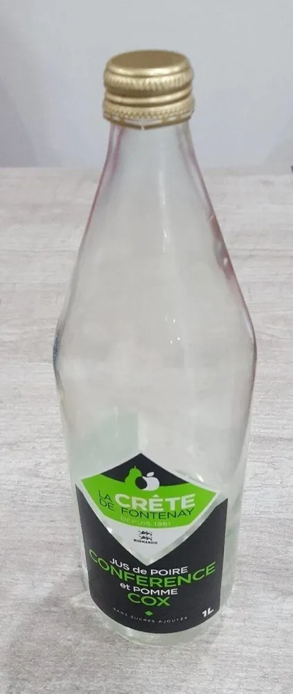 Jus de pomme la cuvée des confinés sans sucres ajoutés