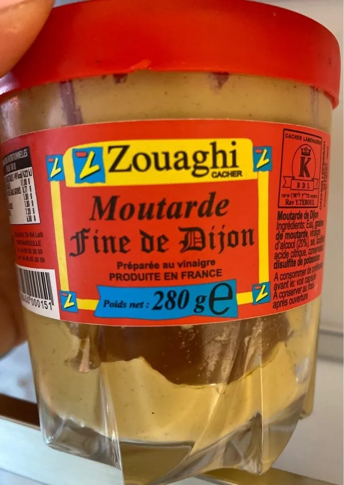 Moutarde fine de dijon