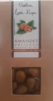 amandes grillées chocolat au lait