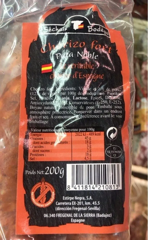 Chorizo fort