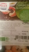 Crevettes Bio Décortiquées, (60 / 80), 100g