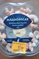 Crevettes décortiquées Sauce cocktail