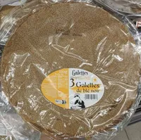 3 Galettes de blé noir