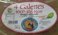 4 Galettes 100% blé noir
