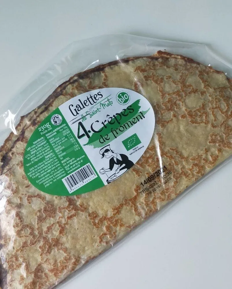 Crêpes de froment