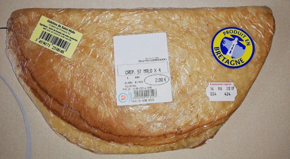 Crêpes de froment