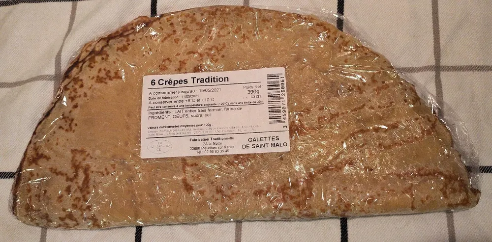 6 crêpes tradition
