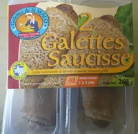 2 Galettes Saucisse