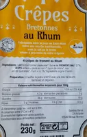 Crêpes Bretonnes au Rhum