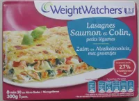 Lasagnes Saumon et Colin petits légumes