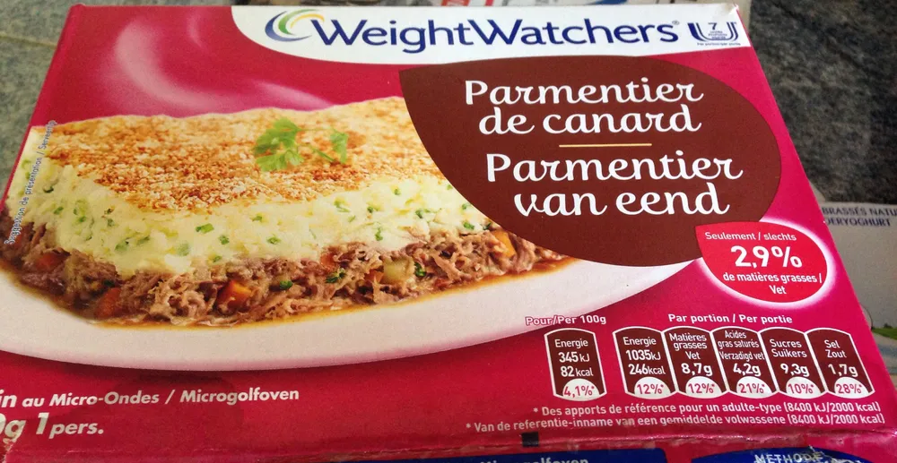 Parmentier de Canard