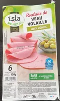 Roulade de veau volaille aux olives