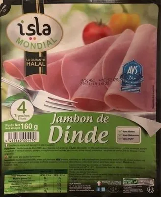 Jambon de dinde halal
