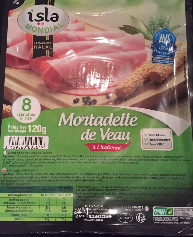 Mortadelle de veau