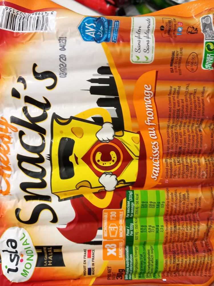Cheesy snack's