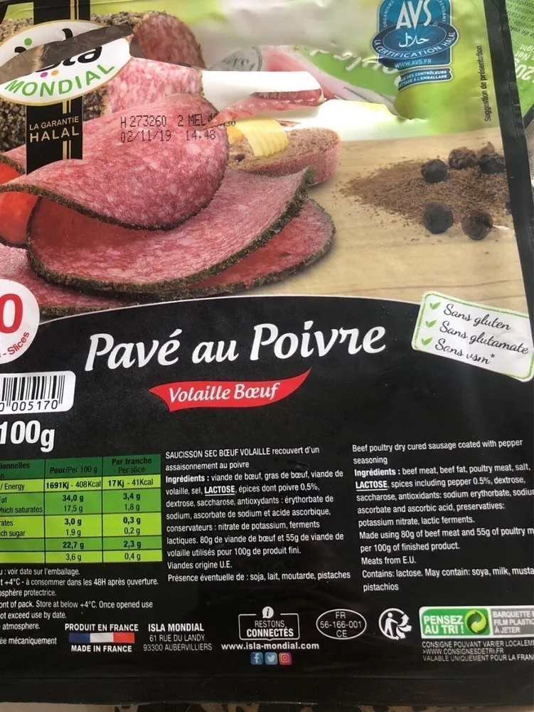 Pavé au poivre