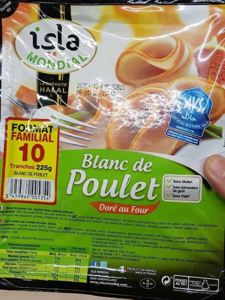 Blanc de poulet