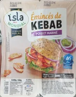 Emince de kebab poulet marine