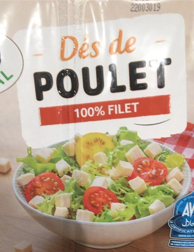 Des de poulet