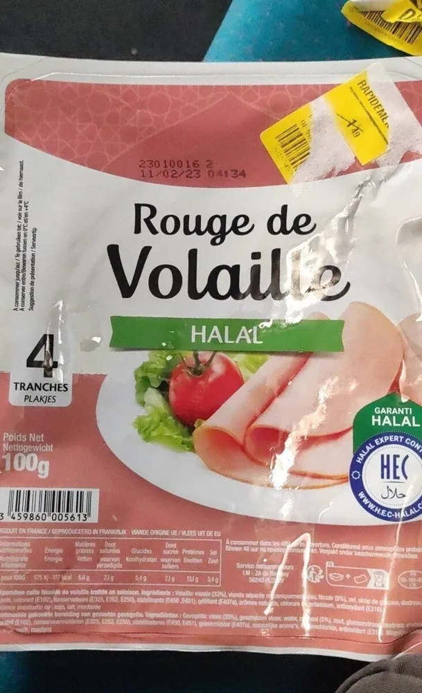 Rouge de volaille