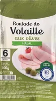 Roulade de volaille aux olives halal