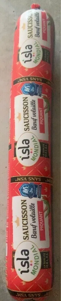 Saucisson bœuf de volaille