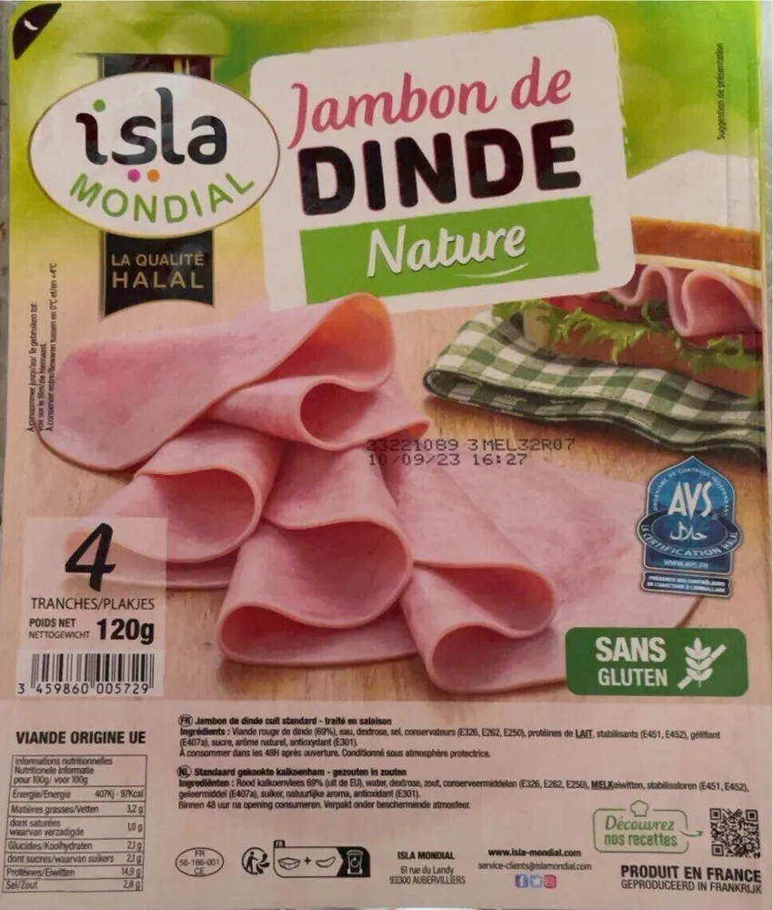 Jambon de dinde