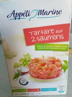 Tartare aux deux saumons