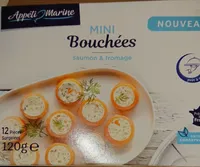 MINI BOUCHÉES SAUMON ET FROMAGE