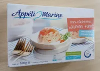 Mini-buchettes saumon fumé