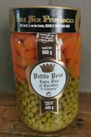 Petits pois carottes à l'étuvée