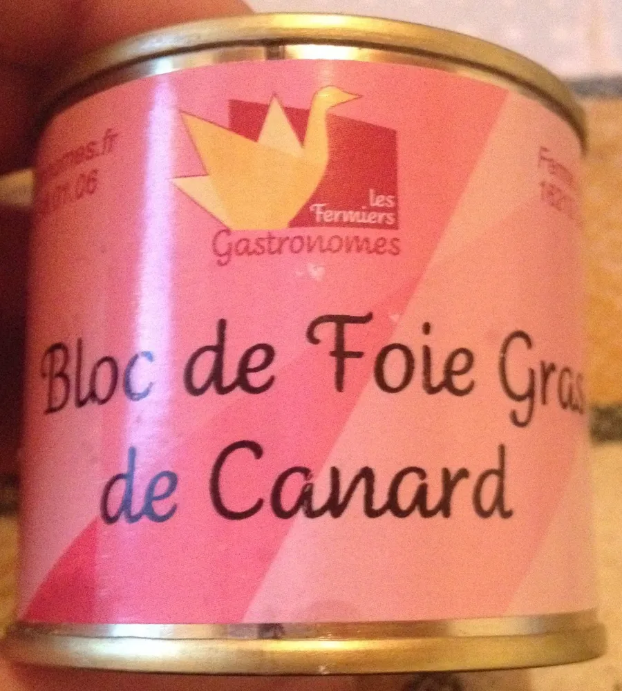 Bloc de foie gras de canard