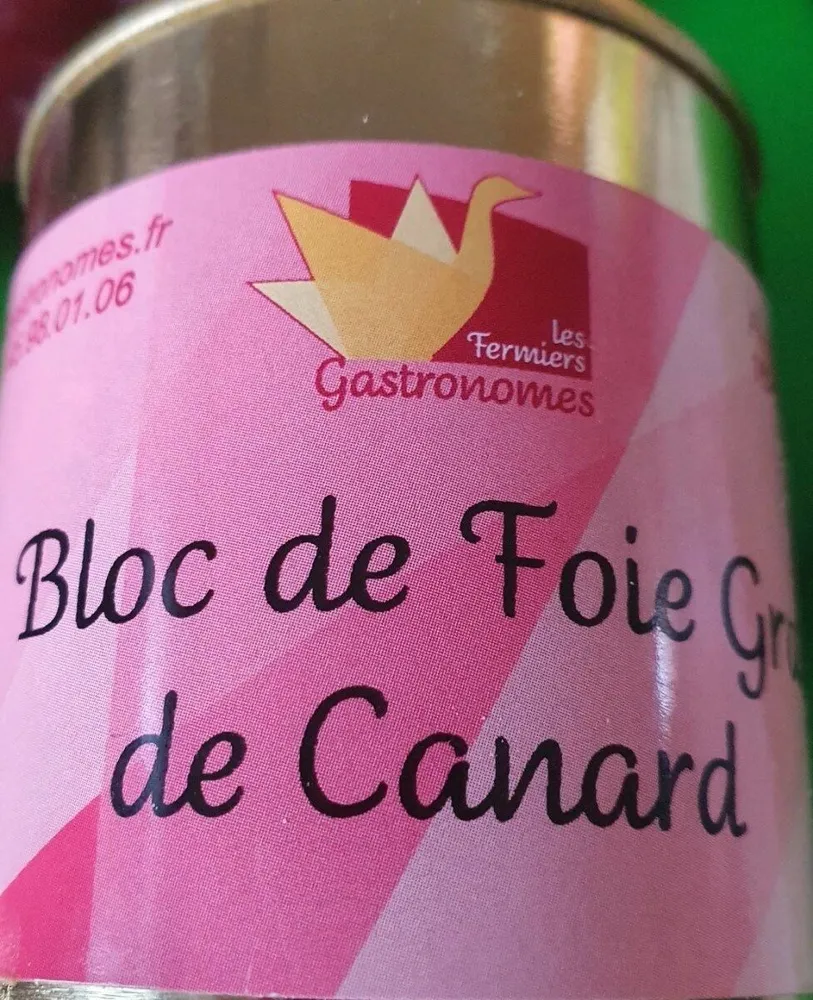 Bloc de foie gras de canard